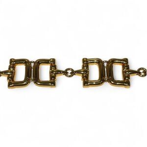 Gucci OLD Vintage Tom Ford Period Horsebit Bracelet Unisex Gold FREE